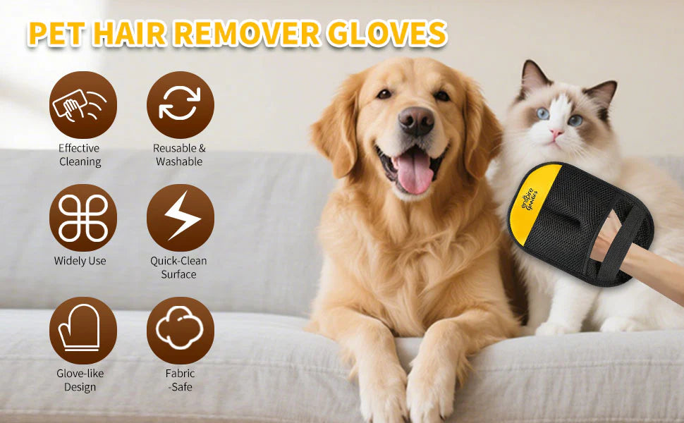 Pet Hair Remover Glove