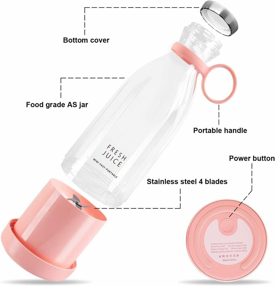 Portable Multifunctional USB Charging Juice Cup